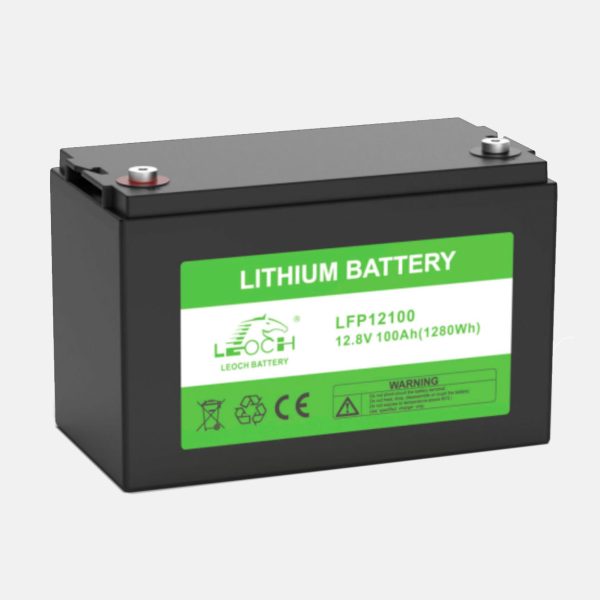 Batería lítio monobloque 12v-100Ah (1,2kwh) "Leoch"