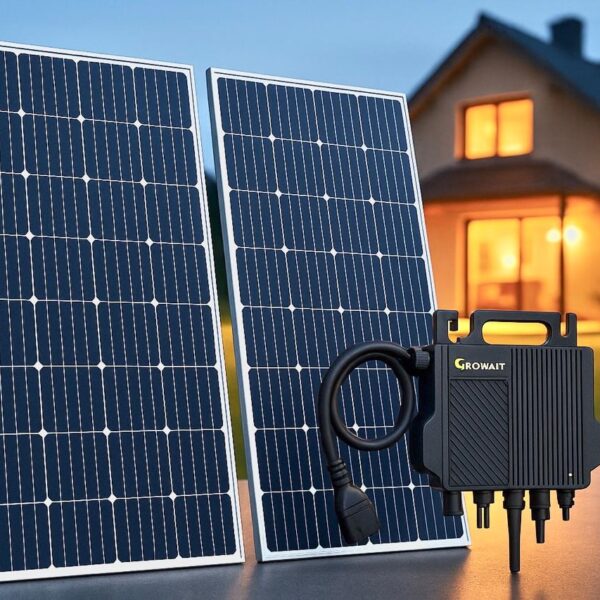 Kit Microinverter "On-Grid" monofásico 2 paneles (1000Wac/ 920Wp)